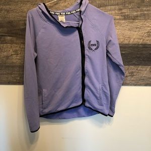 PINK by Victoria’s Secret purple zip up hoodie